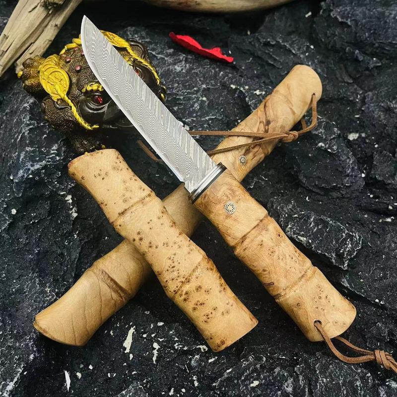 Kitchen Knives Hand Forge Blade Utility Boning Knife Cleaver Meat Fish Fruit Vegetable Chef Slicing Cooking Butcher Boning Knife