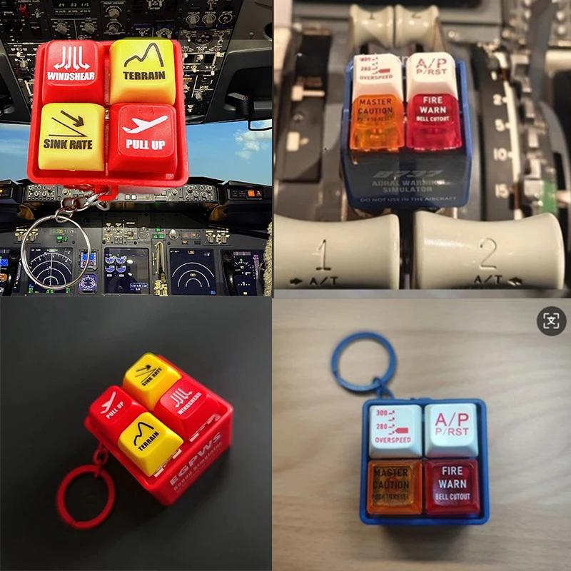 Waarschuwingssimulator voor verfrissend en stressverlagend apparaat EGPWS Boeing 737 waarschuwingsgeluidssimulator