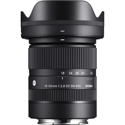 Sigma Lente SIGMA Sony DC DN Zoom Padrão Contemporânea Sem Espelho Somente E-Mount 18-50mm F2.8 APS-C