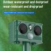 Solar Animal Deterrent 3 In 1 Dual Power Outdoor Mouse Deterrent