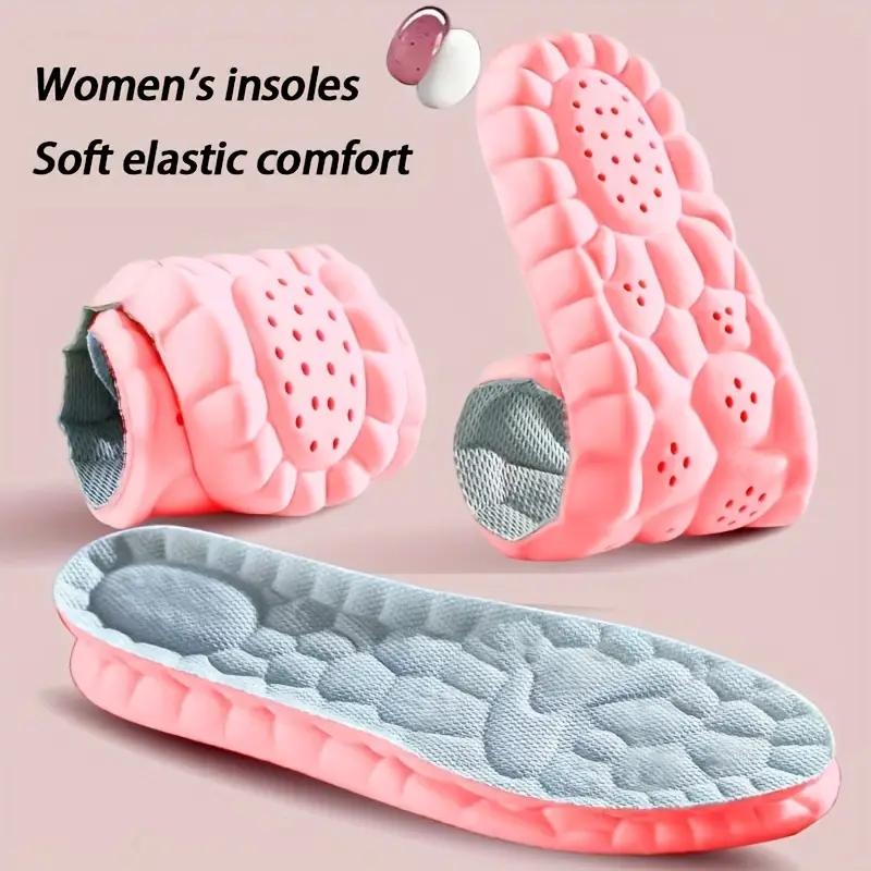 Ultra-Soft EVA Insoles - Odor-Eliminating, Breathable & Sweat-Absorbent for Running & Standing Comfort