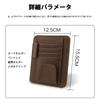 Compatible Toyota, Crown (Crossover) AZSH35 TZSH35 Card Bag, Sun Visor Storage, Glasses Holder, Document