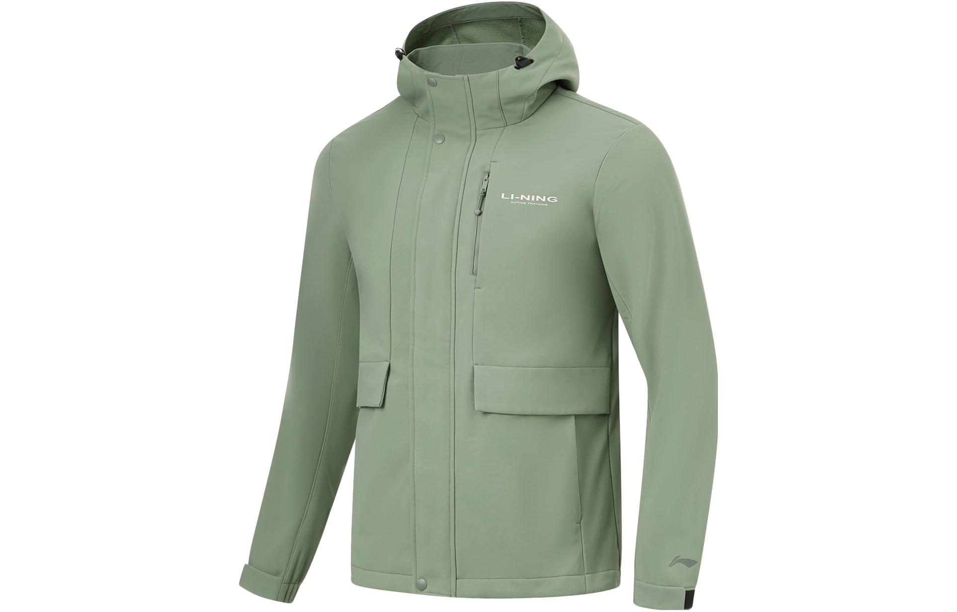 Li Ning Fitness Series Jacket Men s Dark Wave Color AFDT837-2 L