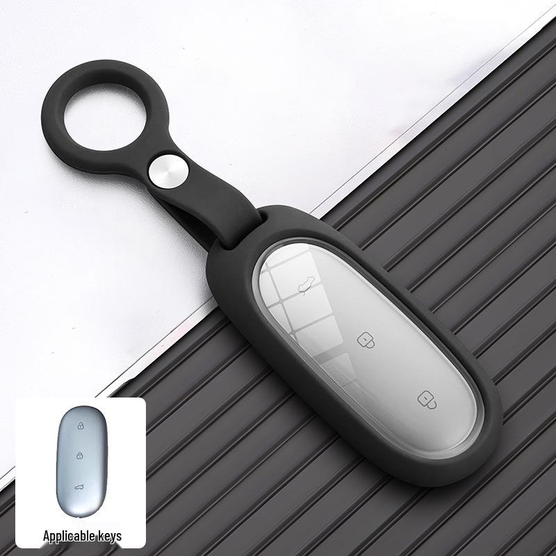 Li Auto L6-L9 Simple Silicone Key Case - Protective Shell & Buckle