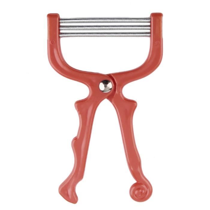 Épilateur - LESHP - Épilateur de visage - Rouge - Soin du visage - Femme