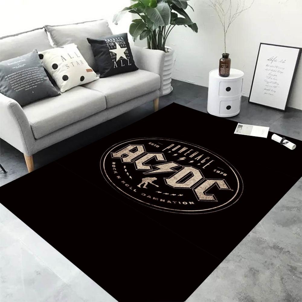 Gitarrenmuster Waschbarer Teppich für Wohnzimmer Musikzimmer Dekor Fußmatte Toilette Vintage Rutschfeste Fußmatte Sofa Couchtisch Teppich