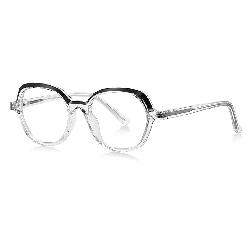 

Large Square Frame Anti-Blue Light Prescription Glasses Fashion Retro Red Green Computer Gaming Eye Protection Classic Reading G 0