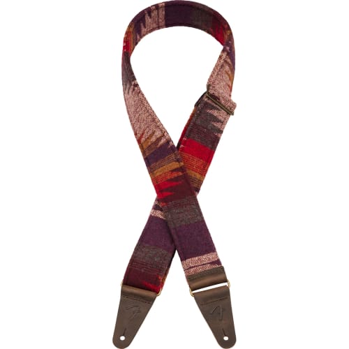Fender Zion Strap, Purple Aztec, 2" - Made in America for Fender Instruments