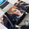 New Mouse Pads Big Carpet One Piece Sabo New Laptop Pc Gamer Keyboard Mat Mousepad Edge White Tassel Rubber Table Mat