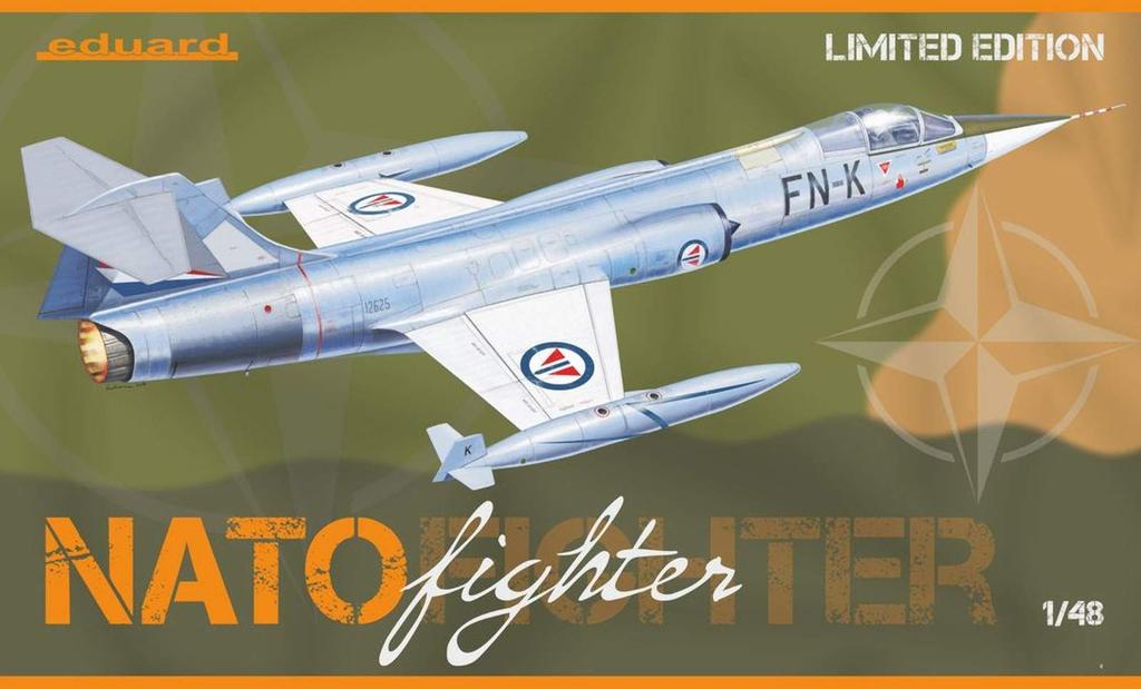Eduard 1/48 Limited Edition NATO Fighter F-104G Plastic Model