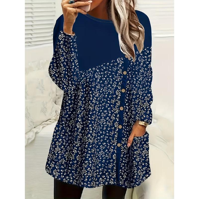 Women's Long Sleeve T-Shirt with Pockets