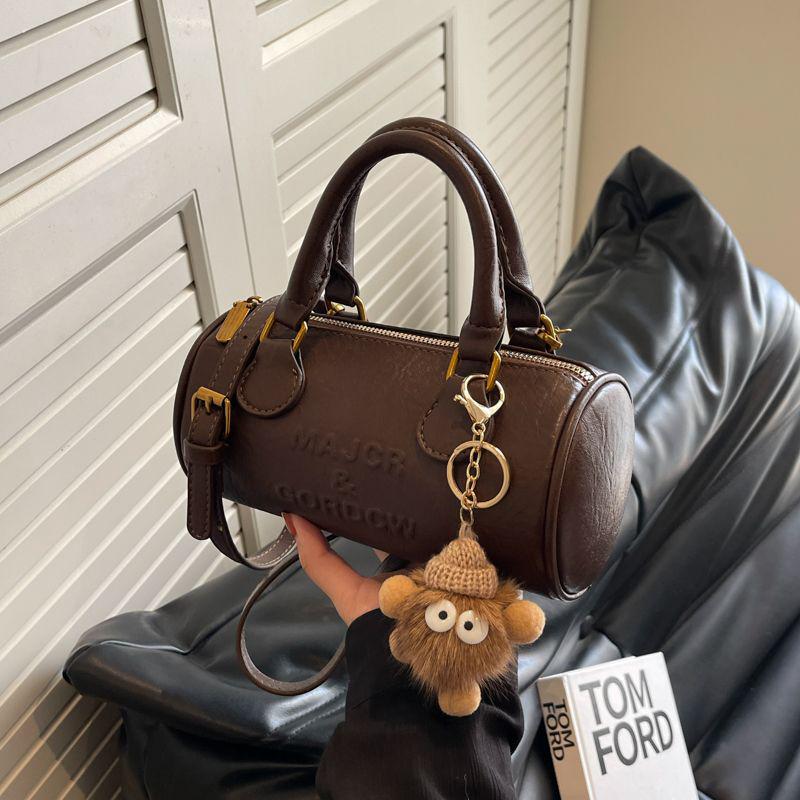 

Винтажная цилиндрическая сумка кроссбоди в корейском стиле 2025 года - Универсальная, высококлассная ручная и наплечная сумка Standard