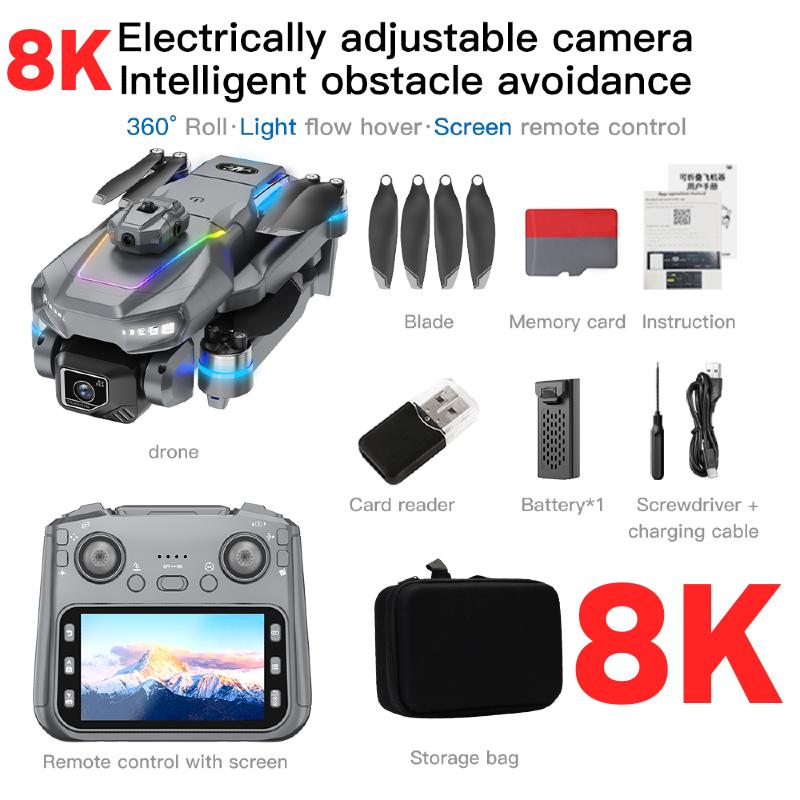 2026 AE19 Drone with Brushless Motor Infrared Five-Way Obstacle Avoidance Dual Camera Optical Flow Positioning Six-channel Gyroscope