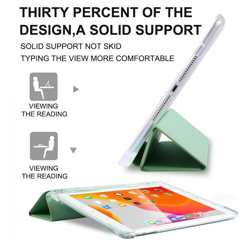 11-inch OPPO Pad 2 Tri-Fold Protective Tablet Cover with Pen Slot & Skin-Feel Finish