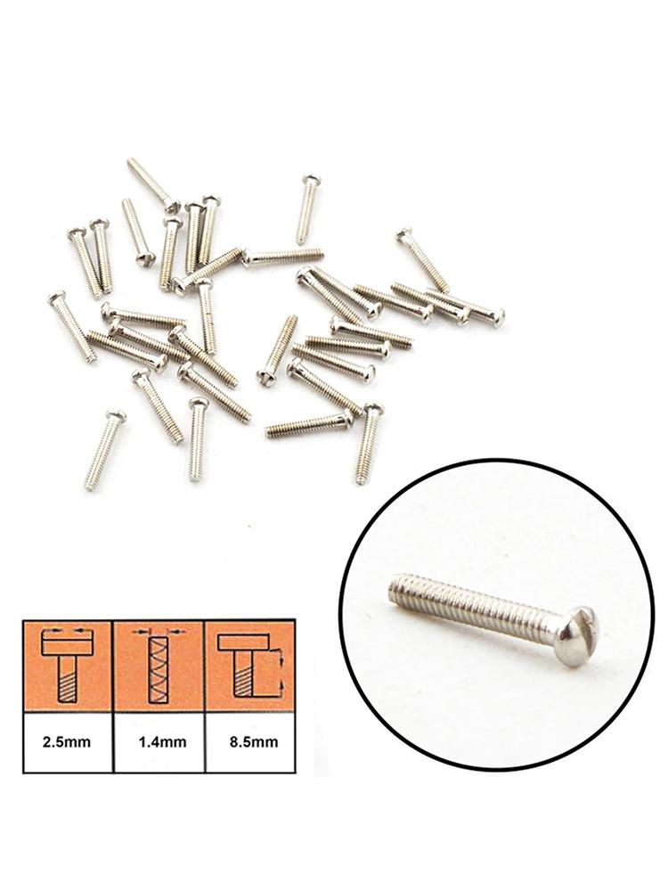 

1000pcs 2.5x1.4x8.5mm Screws For Eyeglasses Sunglasses Screw Repair Accessories