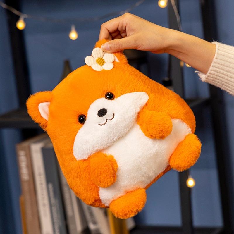 Cartoon Cute Fox Kitten Puppy Lamb Animal Series Doll Plush Toy Doll Children's Pillow