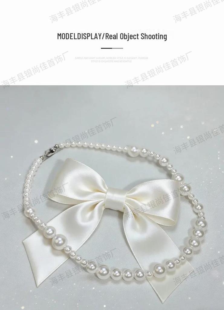 S925 Sterling Silver Bubble Pearl Clavicle Necklace - Elegant & Luxurious Fashion Statement