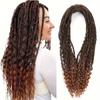 Treccine Box Boho: Estensioni per Capelli all'Uncinetto Treccine Ricce Bohemian