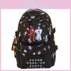 Student Nezha And Aobing Print Backpack Boys Girls Large Capacity Nylon School Bag For Middle School Education