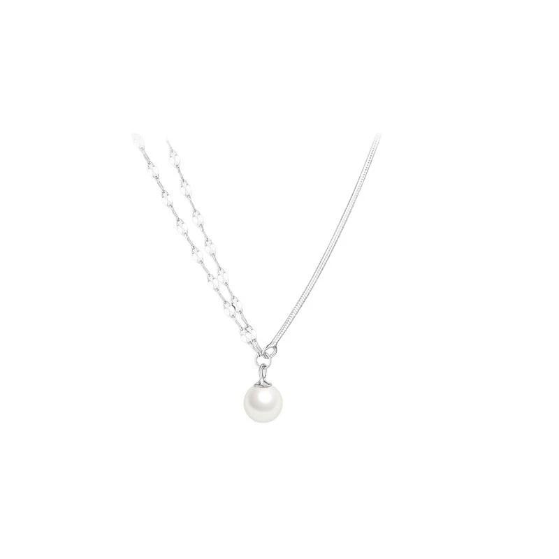 Minimalist Pearl Pendant Necklaces For Women Elegant Fashion New Jewelry Accessory Gift Party Collares Para Mujer