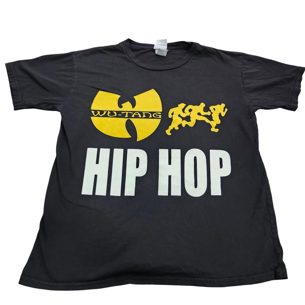 Junk Food Wu-Tang Clan Hip Hop Graphic Black Mens Size Medium 11942 Unisex T-Shirt