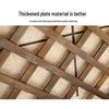 Lianpinhui Carbonized Wood Garden Trellis Panel