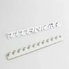 3D Metal TITANIUM LOGO REAR BOOT FENDER BADGE EMBLEM For Ford Ecosport Fiesta Focus Mondeo Edge Escape Kuga Galaxy 2014+