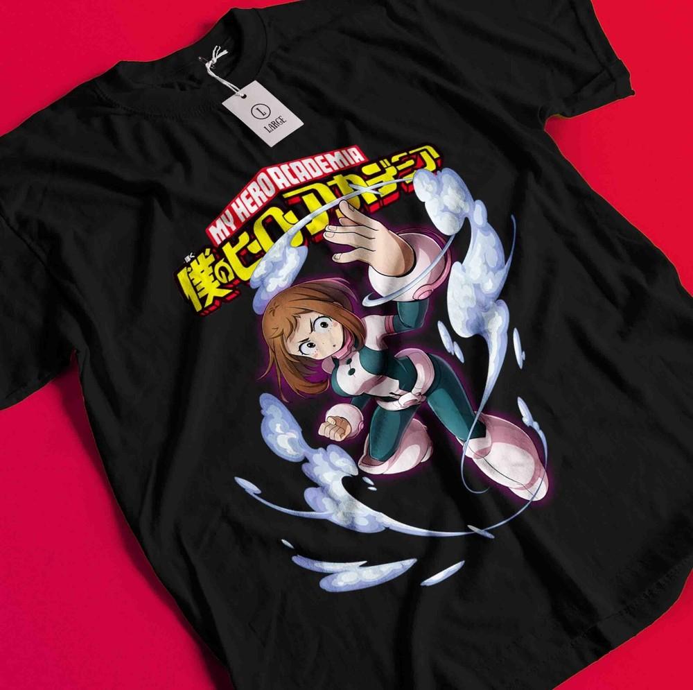 

Ochaco Uraraka T-Shirt My Hero Academia Tshirt Endeavor Midoriya Shirt MHA Dabi BB1643 XL