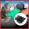 Fuel Door Release Switch No.A0008207703 for Mercedes-Benz A200 13-18 Black