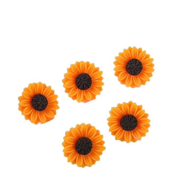 Sunflower Resin Pushpins – Large Decorative Press Pins for DIY Projects