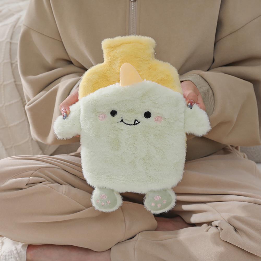 

Kawaii изоляционная грелка для воды плюшевая резиновая грелка для рук и ног взрывобезопасная грелка для женщин месячные милый