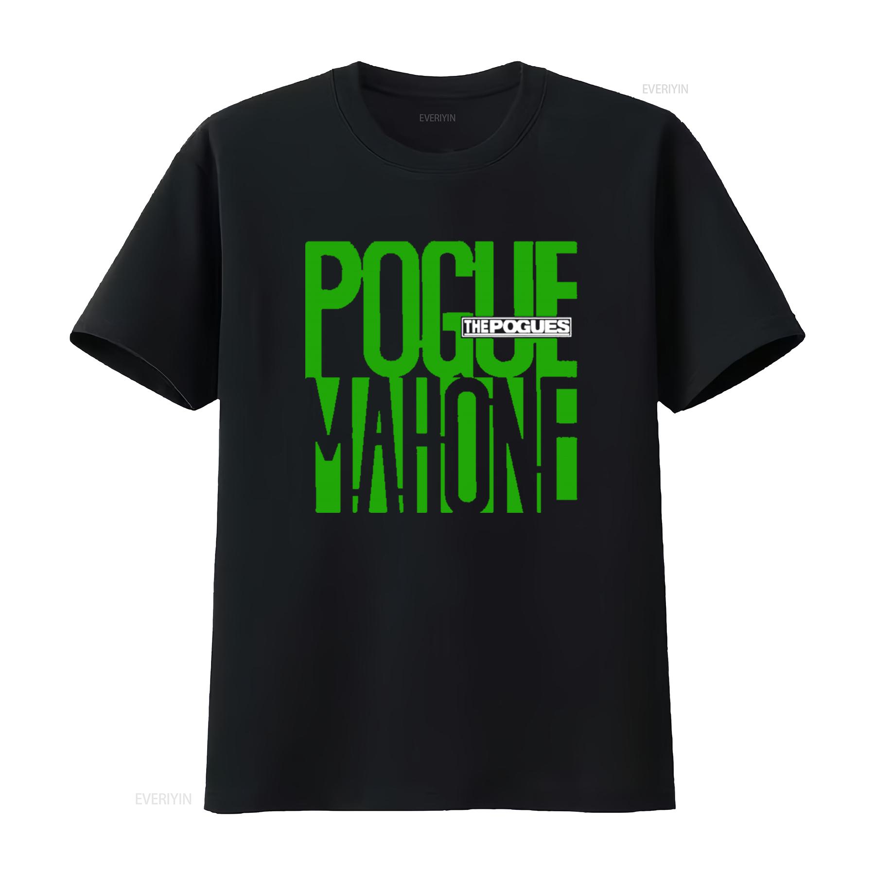 

The Pogues Pogue Mahone Album Inspired T Shirt MacGowan Design for Fans vintage Washed fashion Slightly Unisex Stretched Soft 4XL