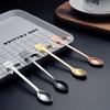 Coffee Stainless Creative Spoon Stirring Small Personality Hanging Dessert Cat