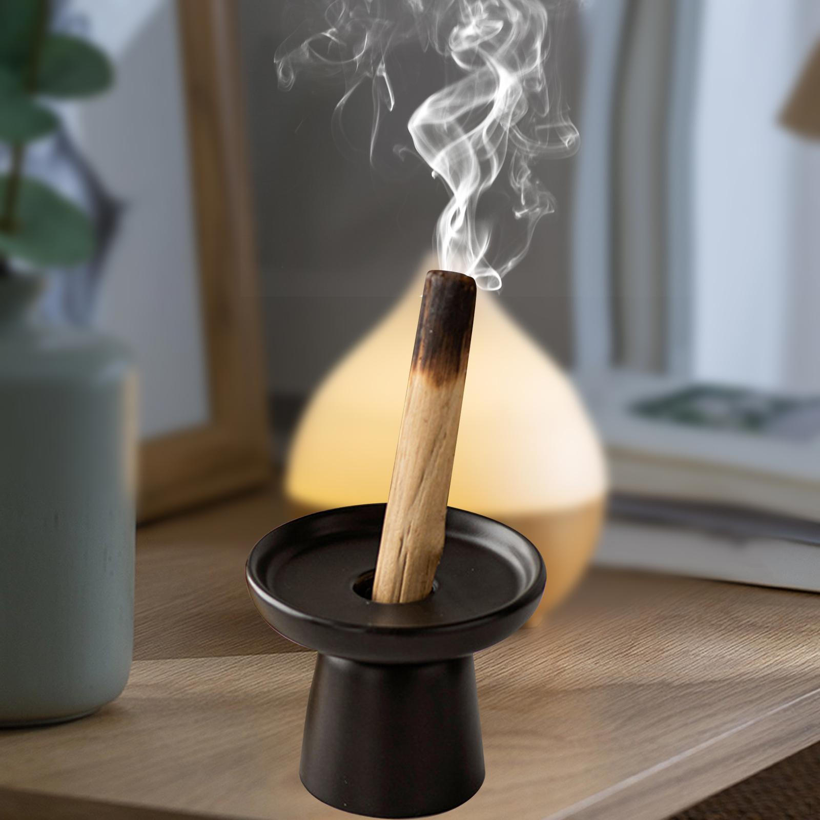 

Ceramic Incense Holder for Home Decor and Meditation чорний