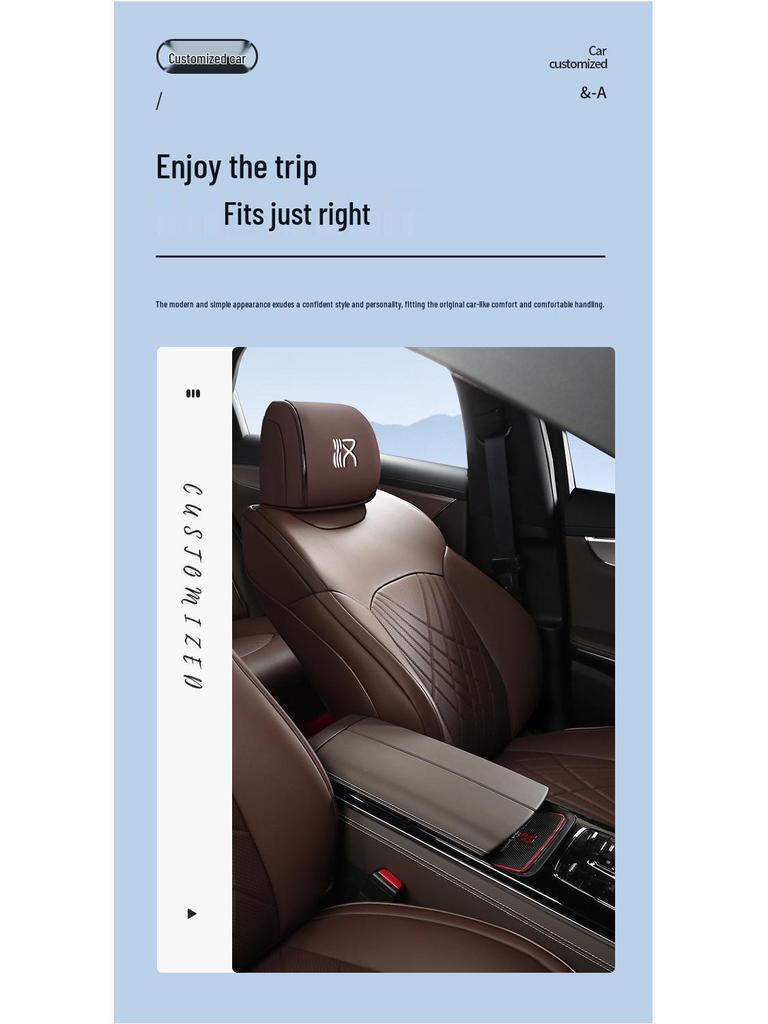 BYD Han Car Seat Cushion Cover - All-Season, Full Surround, Universal Fit