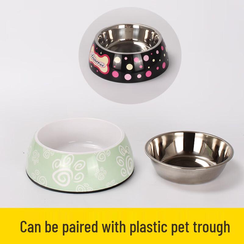 

ZISIZ 304 Stainless Steel Pet Bowl Inserts (4-Pack)