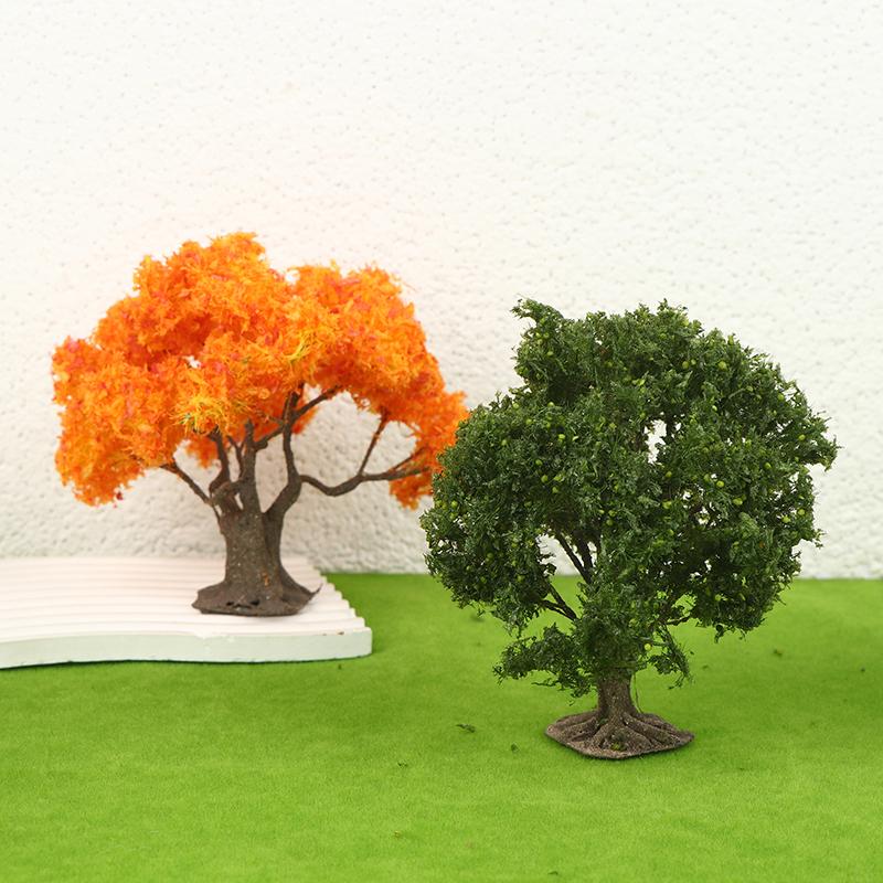 12/15cm Hohe Qualität Drahtmodellbaum Mikro-Landschaft Landschaftsgestaltung Dekoration Sandtisch Park Szenerie DIY Material