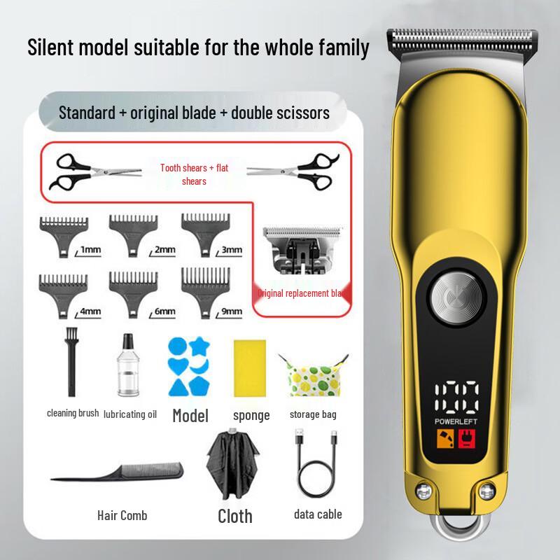 ZISIZ Professional Electric Hair Clipper Set