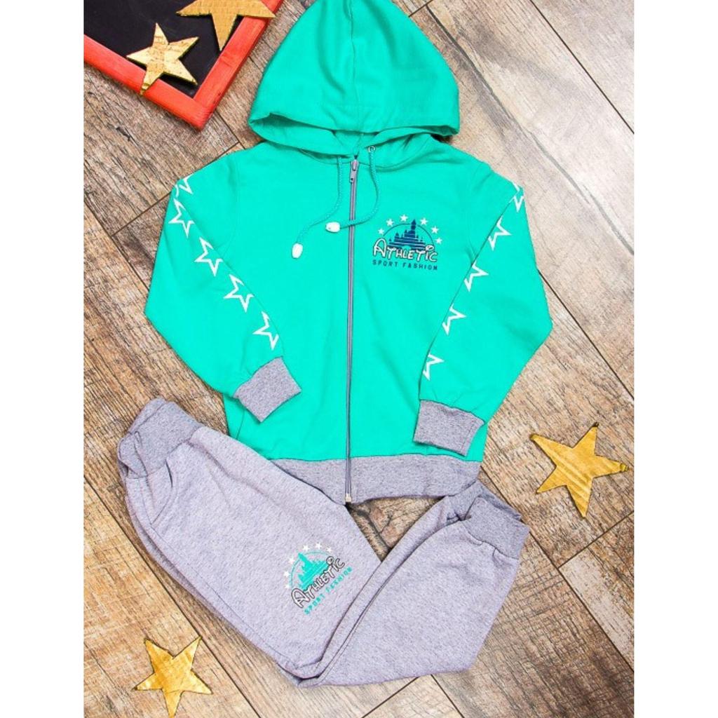 Girls’ Sports Suit – Zip-Up Jacket & Comfy Pants, Demi-season, 6018-023-33-5 HC