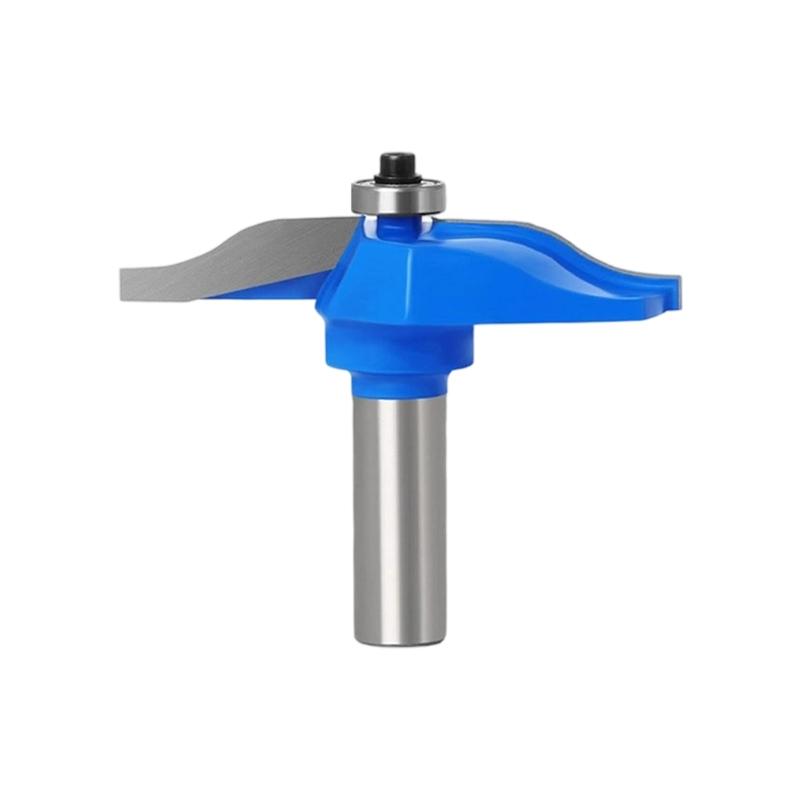 Thin Profile Wood Milling Bit Ideal For Door Panel Grooving And Ornamental Engraving On Hardwood Synthetic Materials