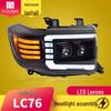 LED Headlight Assembly for Toyota Land Cruiser LC71, LC76, LC78, LC79