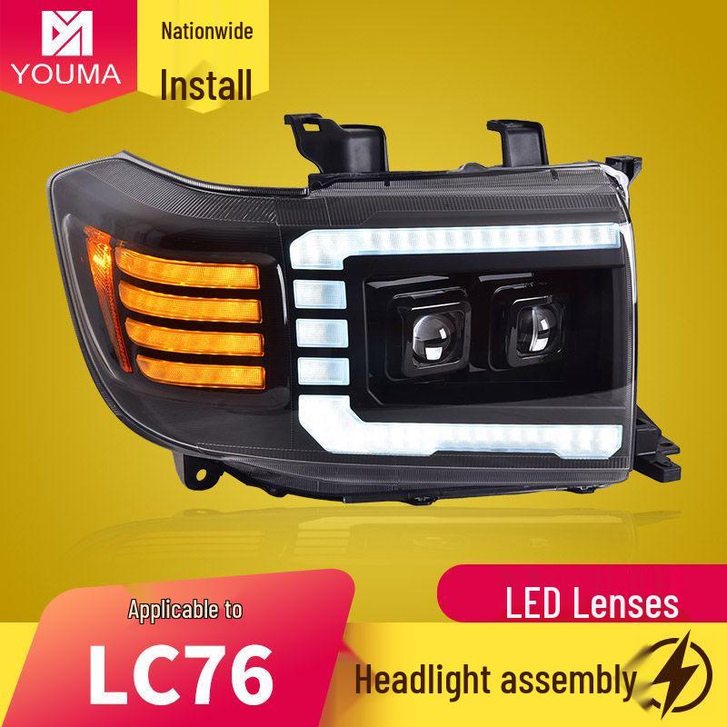 LED Headlight Assembly for Toyota Land Cruiser LC71, LC76, LC78, LC79