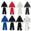 6PM Embroidered Letter Hip Hop Hoodie & Sweatpants Men's Sports Set