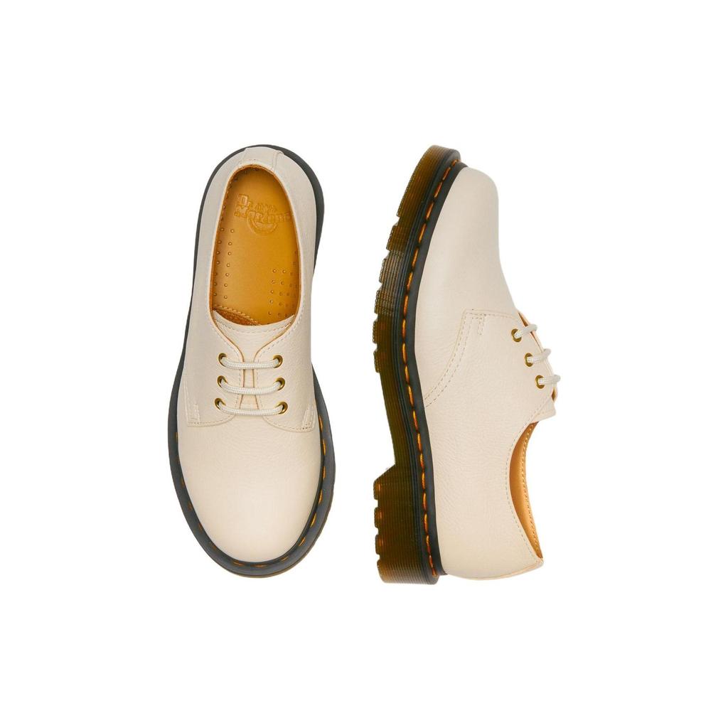 Dr. Martens Leather Fashion Commuter Casual Shoes Women Shoes Beige 24256292