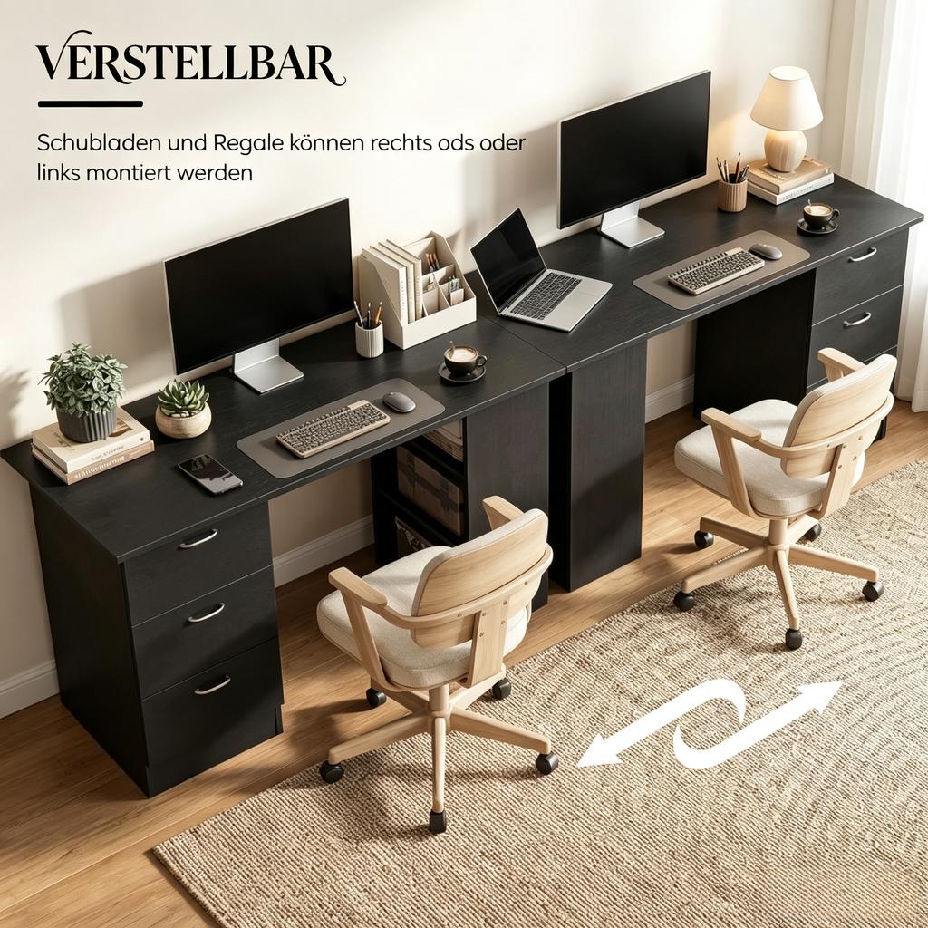 Computer Desk, Functional Office Desk, Bedroom Table, Gaming Table (only with Gaming Table)
