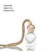 Empty Refillable Hanging Car Diffuser Bottles 21PCS 8ml Transparent Air Freshener Perfume Container Gift for Friends