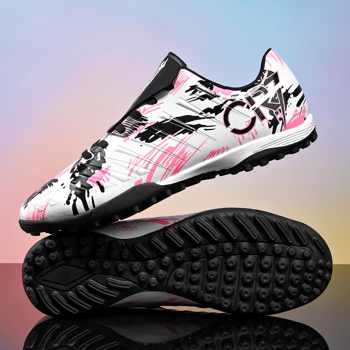 

New Men s Soccer Shoes Professional Football Boots Cleats for MensSpikes Shoes for Children Training Turf Indoor Outdoor Sneaker 45