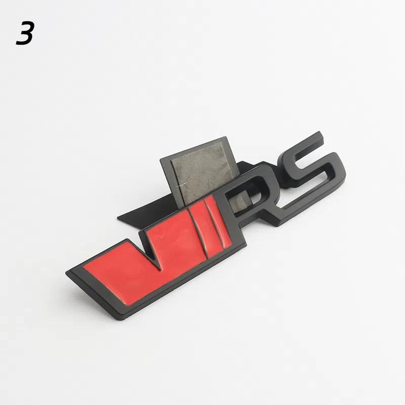 Metalen Auto Stickers VRS Logo Voor Octavia 2 3 Kamiq Kodiaq Karoq RS Superb Fabia Rapid Favorit VRS Embleem Badge Accessoires