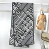 Light Luxury Astrolabe Silk Silk Scarf Spring And Autumn Medium And Long Bow Mulberry Silk Streamer Holiday Gift