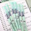 6Pcs/lot Panda Capybara Gel Pen 0.5mm Black Pen Press Erasable Pen  School Office Writing Stationery